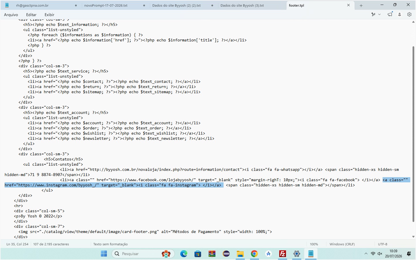 Editor de Código